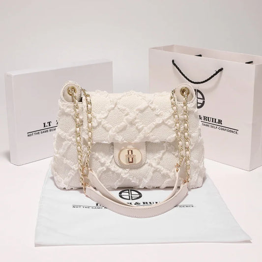 All-in-one bag women  new senior sense birthday gift chain crossbody bag fashion single shoulder underarm bag