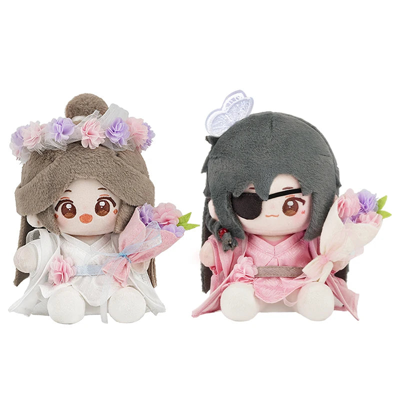 Heaven Officials Blessing Hua Cheng Xie Lian Plush Toy Tian Guan Ci Fu Doll Plushie Anime Cosplay Figure Christmas Gift