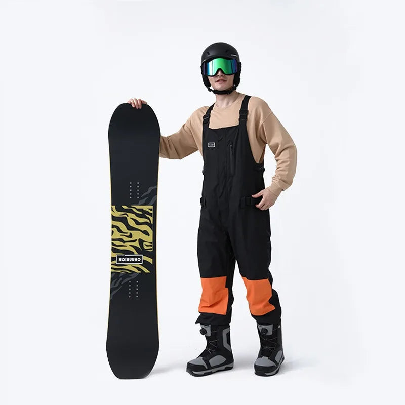 New Adult Man Women Skiing Pants Outdoor Single Double Board Ski Sports Winter Windproof  WaterProof Breathable Warm Pant