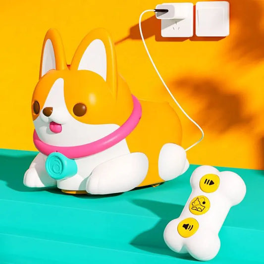 Baby Crawling Learning Dog RC Puppy Electronic Pet Toddlers Climb Montessori Music Toy For Infants Early Education USB Charge