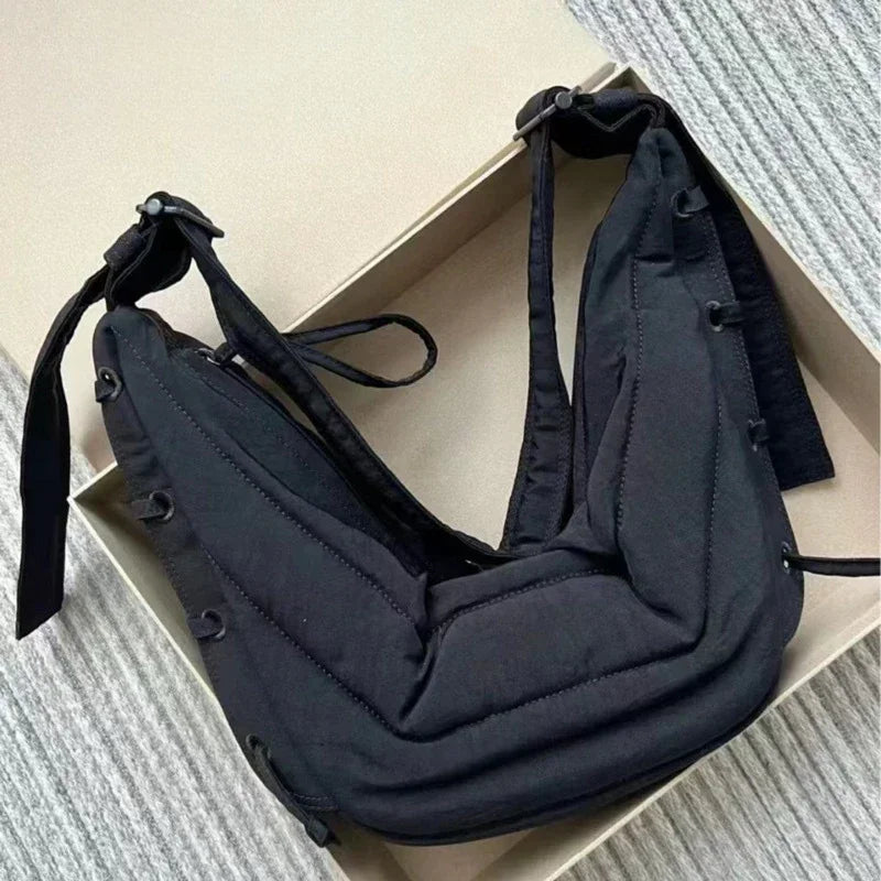 Brand Original Nylon Croissant Bag Wandering Postman Dumpling Bag Shoulder Messenger Bag Croissant Bag Chest Bag