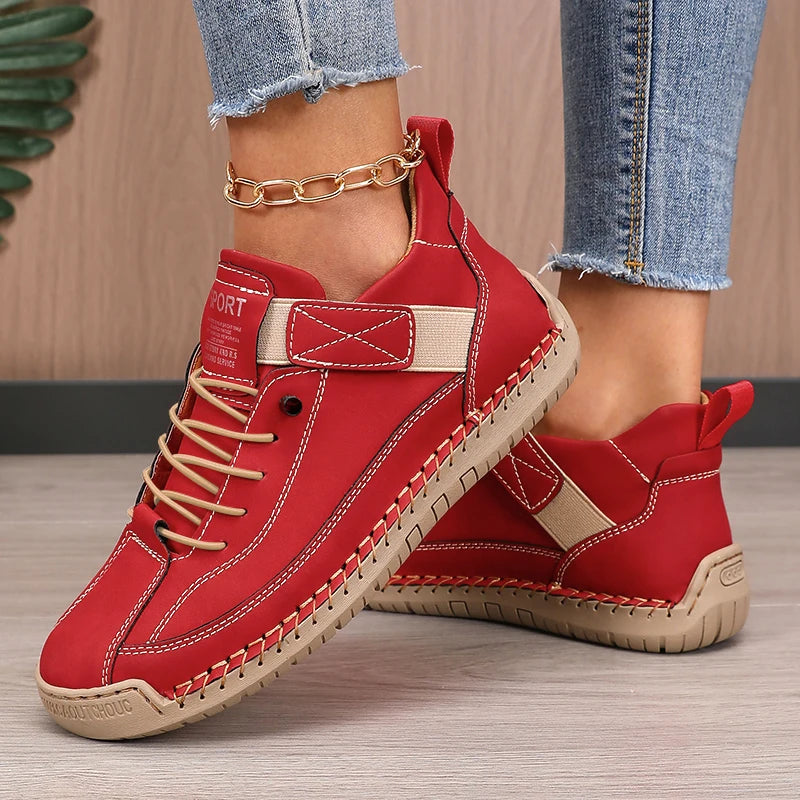 Manufacturer   Women's Boots Mid Top for Summer British Style Retro Anti Slip Workwear Shoes Fashionable Luxurious Design Couple's Loafers   boots