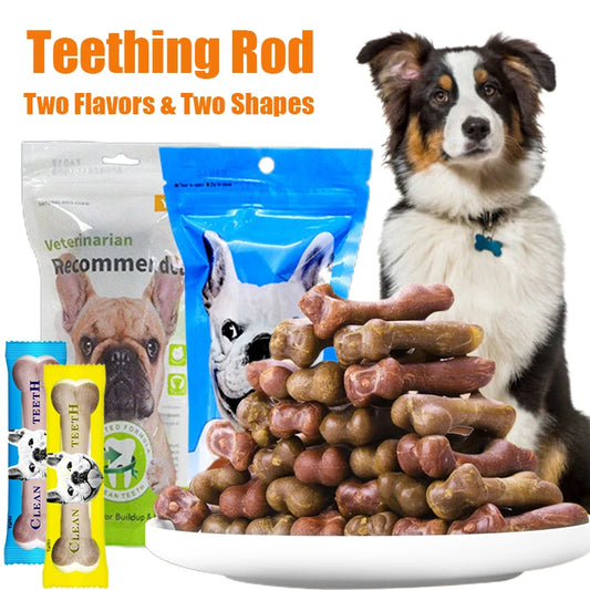 Dog Snacks Teething Sticks Bone Shape Toothbrush Type 170g/162g/25g Adult Dogs Puppy Teething Bite Resistant Snacks Pet Food dog food