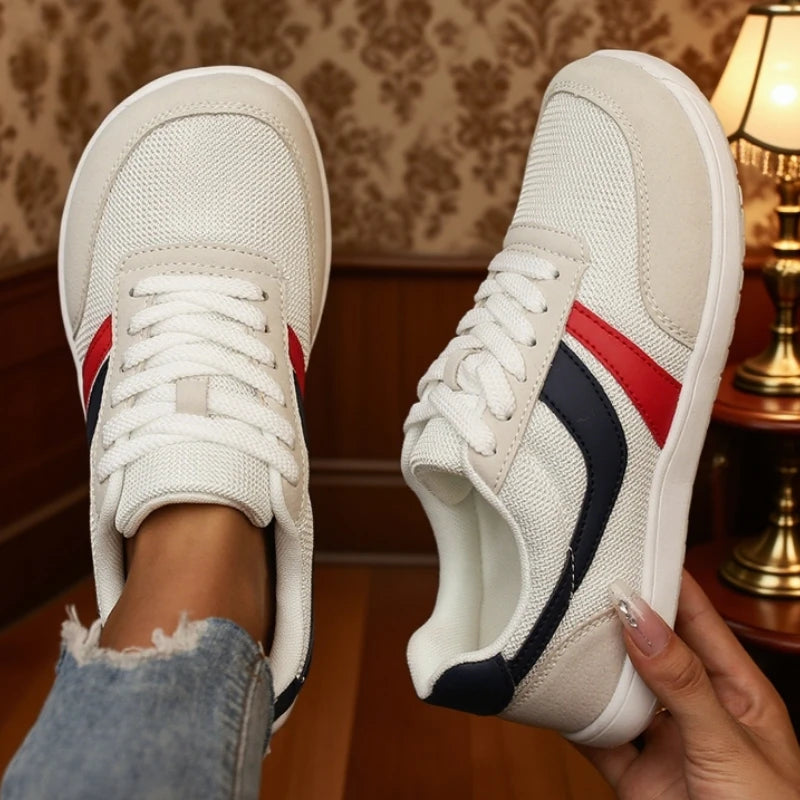 Manufacturer   Women's Sneakers Barefoot Casual Wide Last Fashionable Canvas Flat Board Shoe New Wide Toe Breathable Mesh Running Shoes    Sneakers