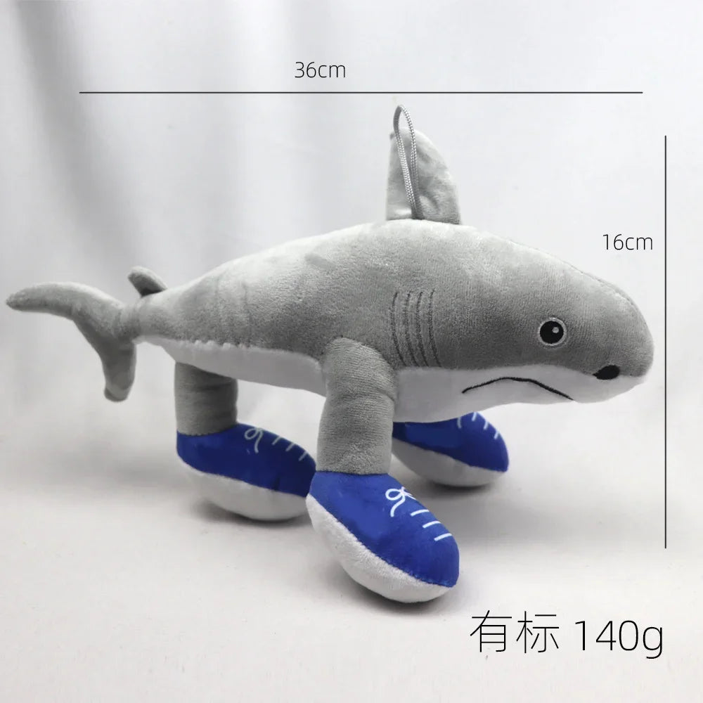 New Tungtungtung Sahur Italian Brain Rot Animals Telalaero Telala SHARK Anime Plush Plushie Peluches Stuffed Dolls Toy Gifts