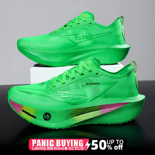 Manufacturer   Running Shoes Carbon Board Speciality Marathon Men Sports Breathable Lightweight Women's Comfortable Athletic Nonskid Sneakers    Sneakers