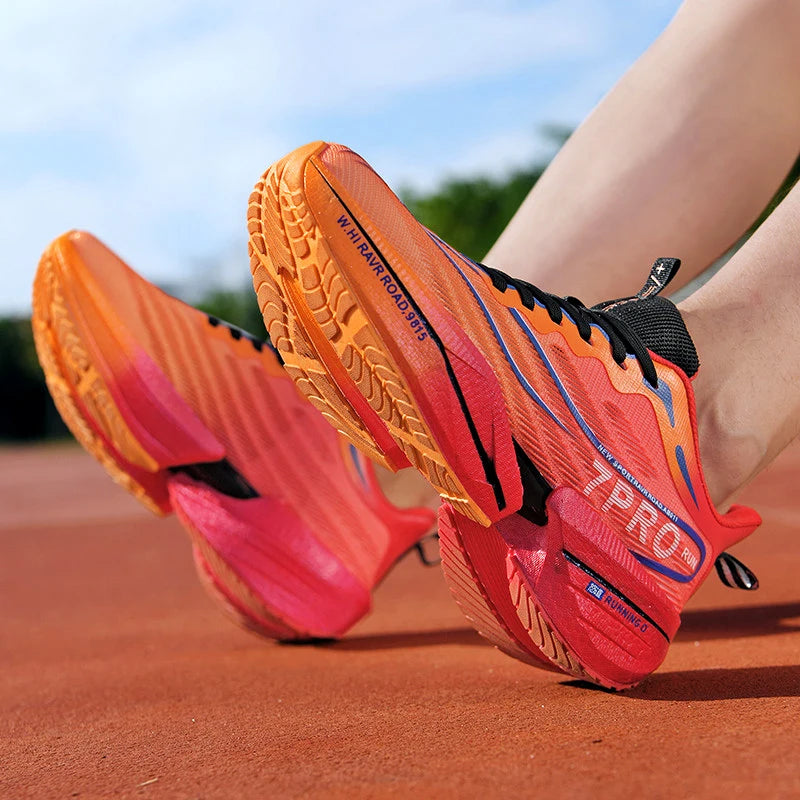 Manufacturer   New Men's Carbon Plate Sneakers Outdoor Soft Sole Mesh Sports Shoes Running Shoes Light Anti-Slip Casual Couple Tennis Shoes    Sneakers