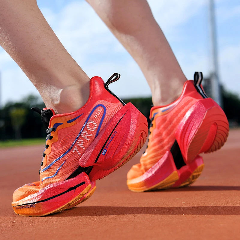 Manufacturer   New Men's Carbon Plate Sneakers Outdoor Soft Sole Mesh Sports Shoes Running Shoes Light Anti-Slip Casual Couple Tennis Shoes    Sneakers