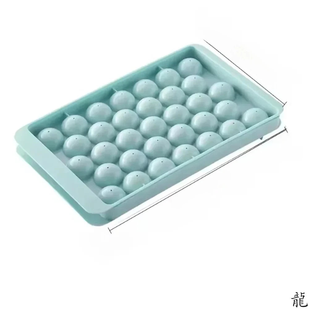 manufacturer  33 Ice Boll Hockey PP Mold Frozen Whiskey Ball Popsicle Ice Cube Tray Box Lollipop Making Gifts Kitchen Tools Accessories   Kitchen gadgets