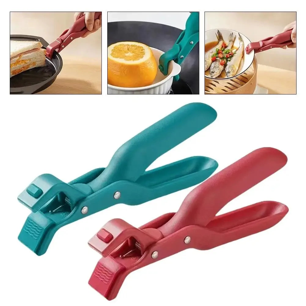 manufacturer  1pc Kitchen Anti Scald Plate Bowl Dish Pot Holder Holder Silicon Oven Accessories Clip Clamp Kitchen Anti-hot Tool Lifter   Kitchen gadgets