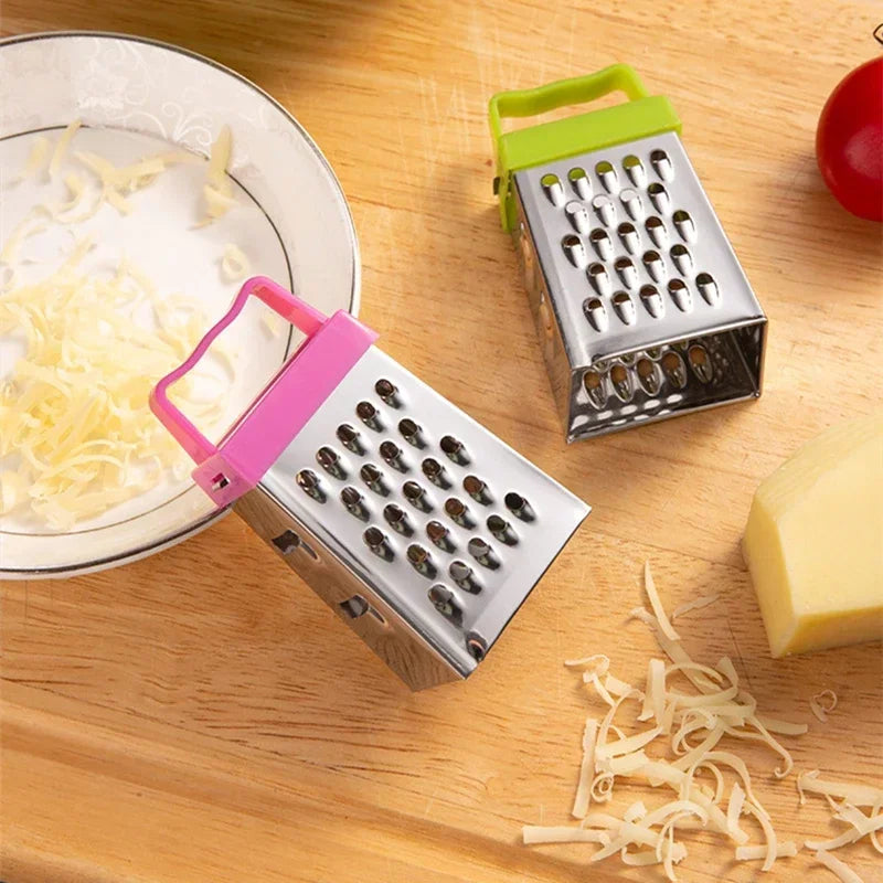 Manufacturer   Mini Stainless Steel Four-Sided Cucumber Grater Fruit Planer Cheese Slicers Carrot Vegetables Cutter Home Smart Kitchen Gadgets   kitchen gadgets