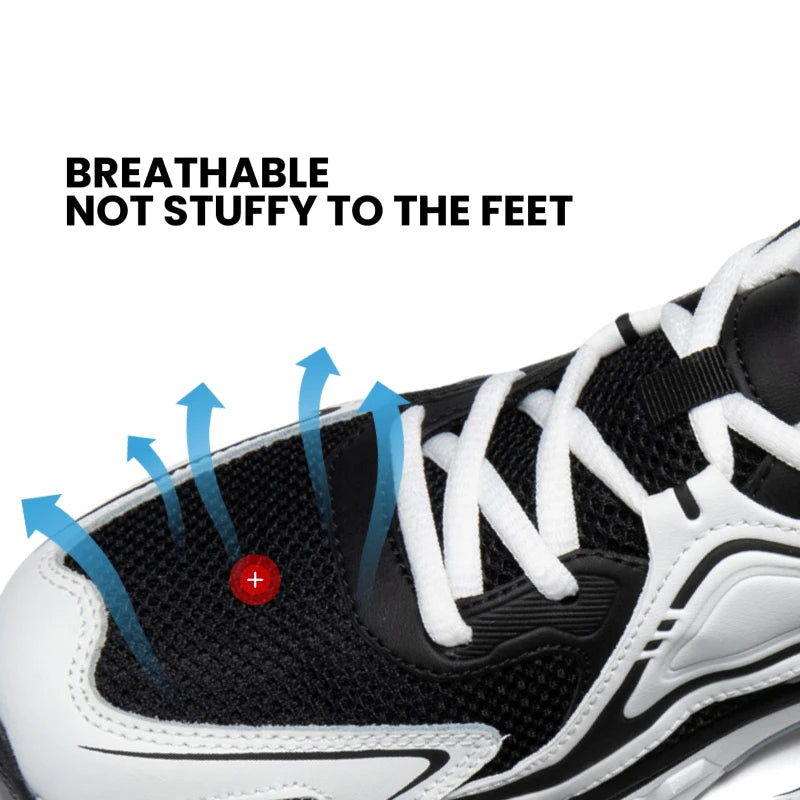 Manufacturer   Baasploa Men Sport Shoes Mesh Breathable Retro Running Shoes Fashion Classics Comfort Casual Sneakers Male Lace-up New Arrival    Sneakers