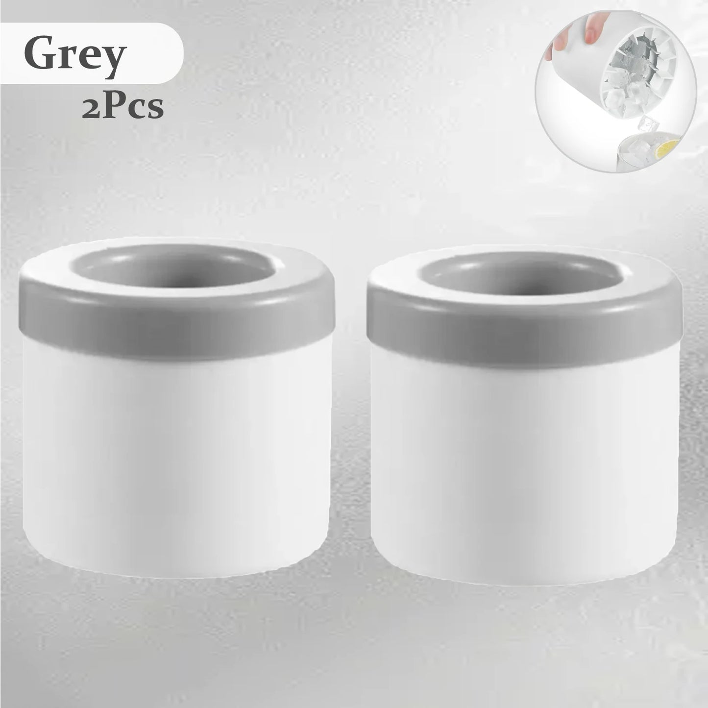 manufacturer  Food grade silicone cylindrical ice tray ice making mold for household kneading, ice storage box, ice cup, quick freezing (small   Kitchen gadgets