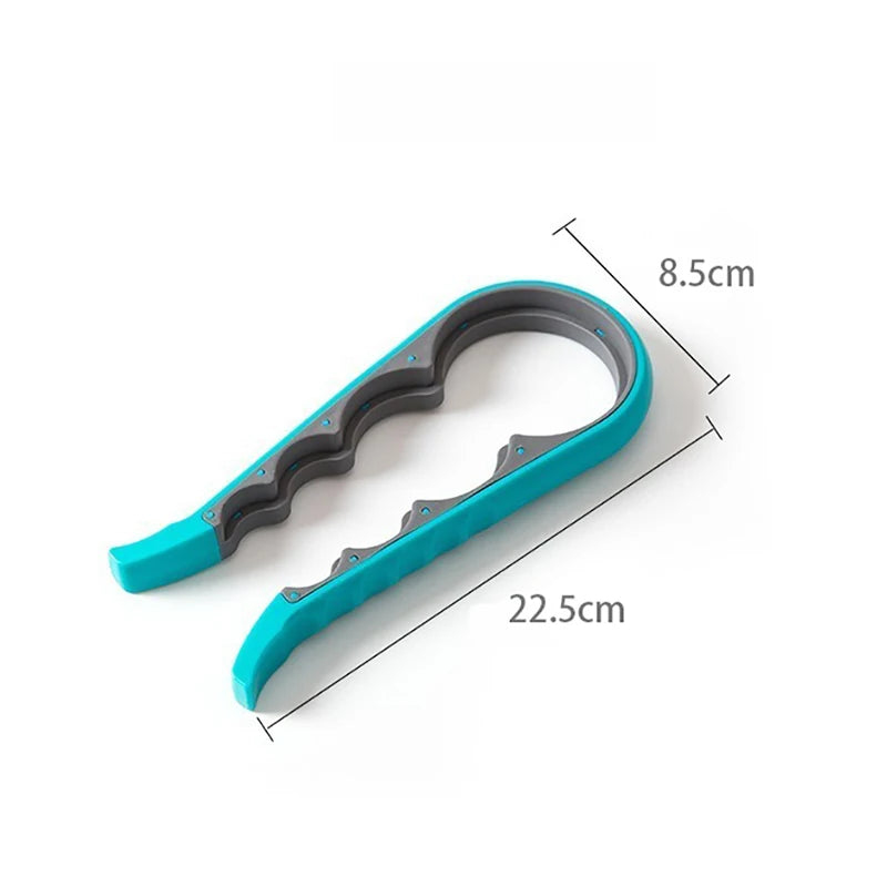 manufacturer  Jar Opener Easy Grip Wrench 4 in 1 Handy Save Strength Can Beer Bottle Cap Openers Lid Twist Off Tools Portable Kitchen Gadgets   Kitchen gadgets