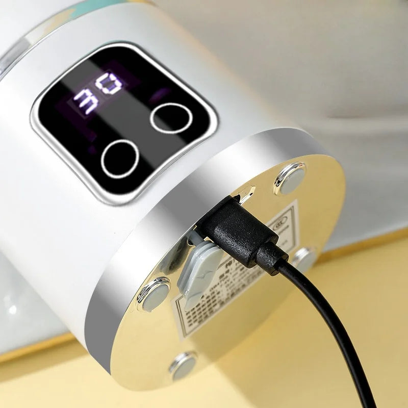 Manufacturer      New Household Charging MINI Crushed Ice Electric Juicer Powerful Motor 450ML Large Capacity Digital Display Juice Cup     Kitchen gadgets