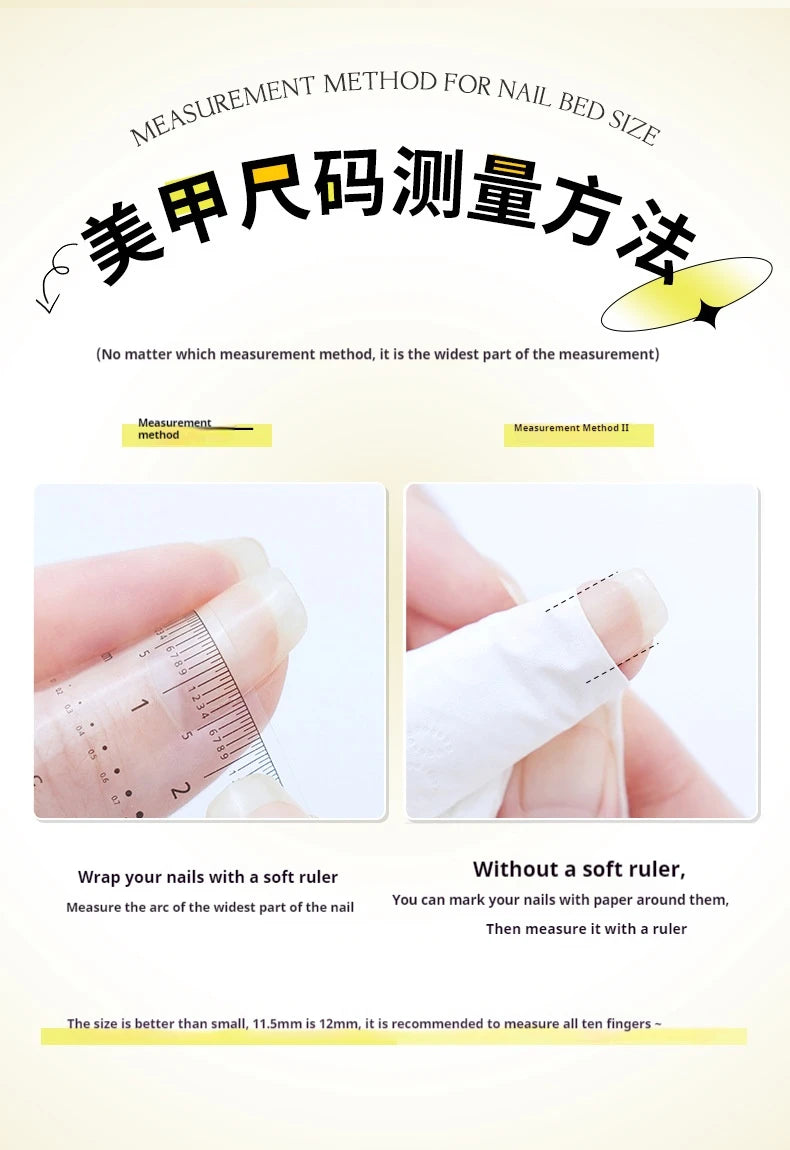 Pure handmade wear nail full diamond Ultra flash Cleopatra finished nail patch wear nail press on nails