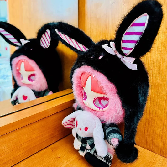 New Genuine Inn Bunny Falling In Love Ver Figure 30cm Vinyl Face Plush Hanging Card Customize Figurine Pvc Toy Cute Xmas Gift
