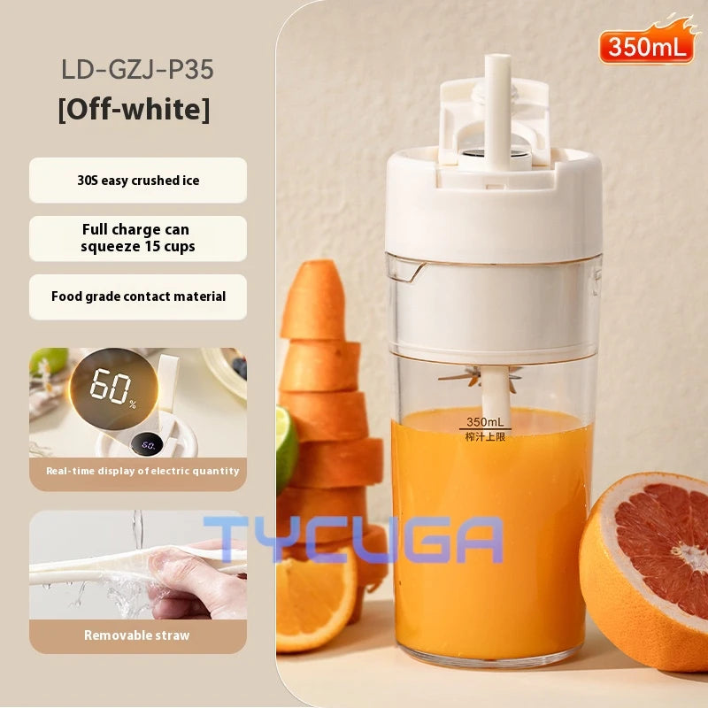 Manufacturer    Small Household Wireless Portable Juicer   New Model Milkshake Juice Maker Fruit Vegetable Juicing Cup Display Strong Power     Kitchen gadgets
