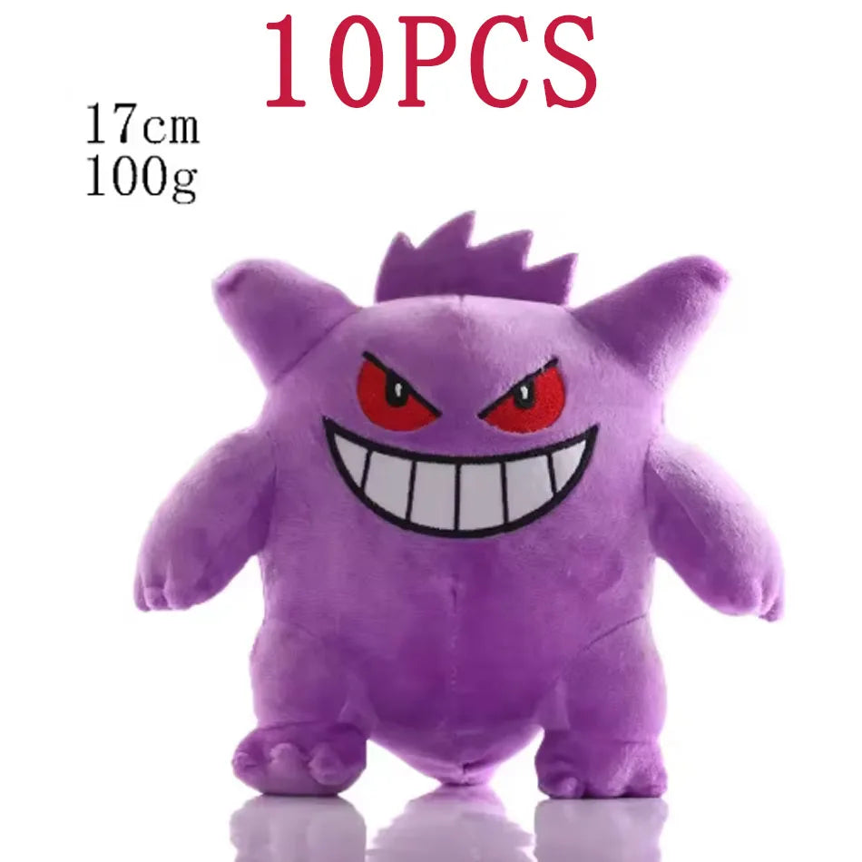 10PCS 20cm Pokemon Stuffed Plush Toy Kawaii Pikachu  Anime Doll Kids Birthday Kawaii Cute Soft Children Stuffed Plush