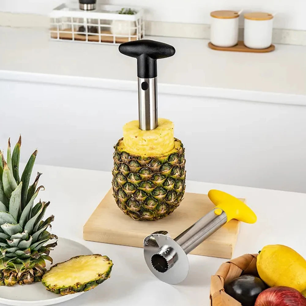Manufacturer   1PCS Spot Stainless Steel Pineapple Peeler Pineapple Corer Slicer Fruit Cutter Easy Slicer Peeler Kitchen Gadget Delivery Fast   kitchen gadgets