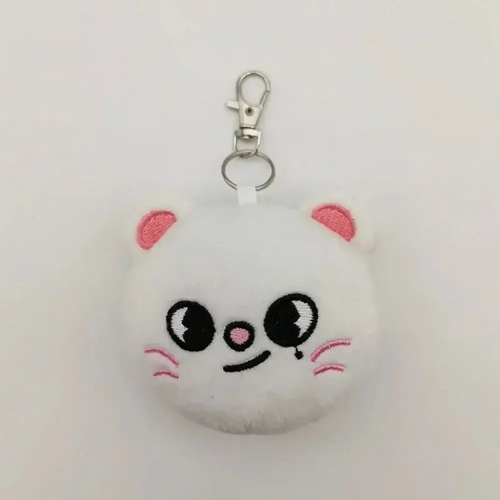 New KPOP Skzoo Plush Keychain Korean Ide Pendant Toy Keychain Fan Collection Giftsol Felix HyunJin Jisung Plush Cartoon