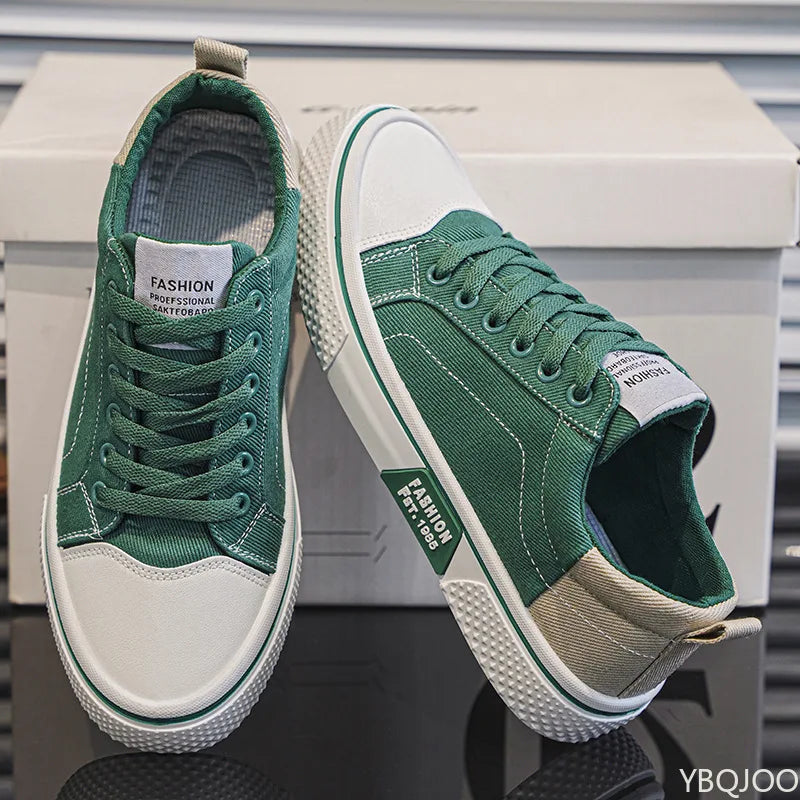 Manufacturer   Lightweight breathable Men Shoes New Canvas Shoes Comfortable Plus Size Wear Resistant Fashionable Men Casual Sneakers    Sneakers