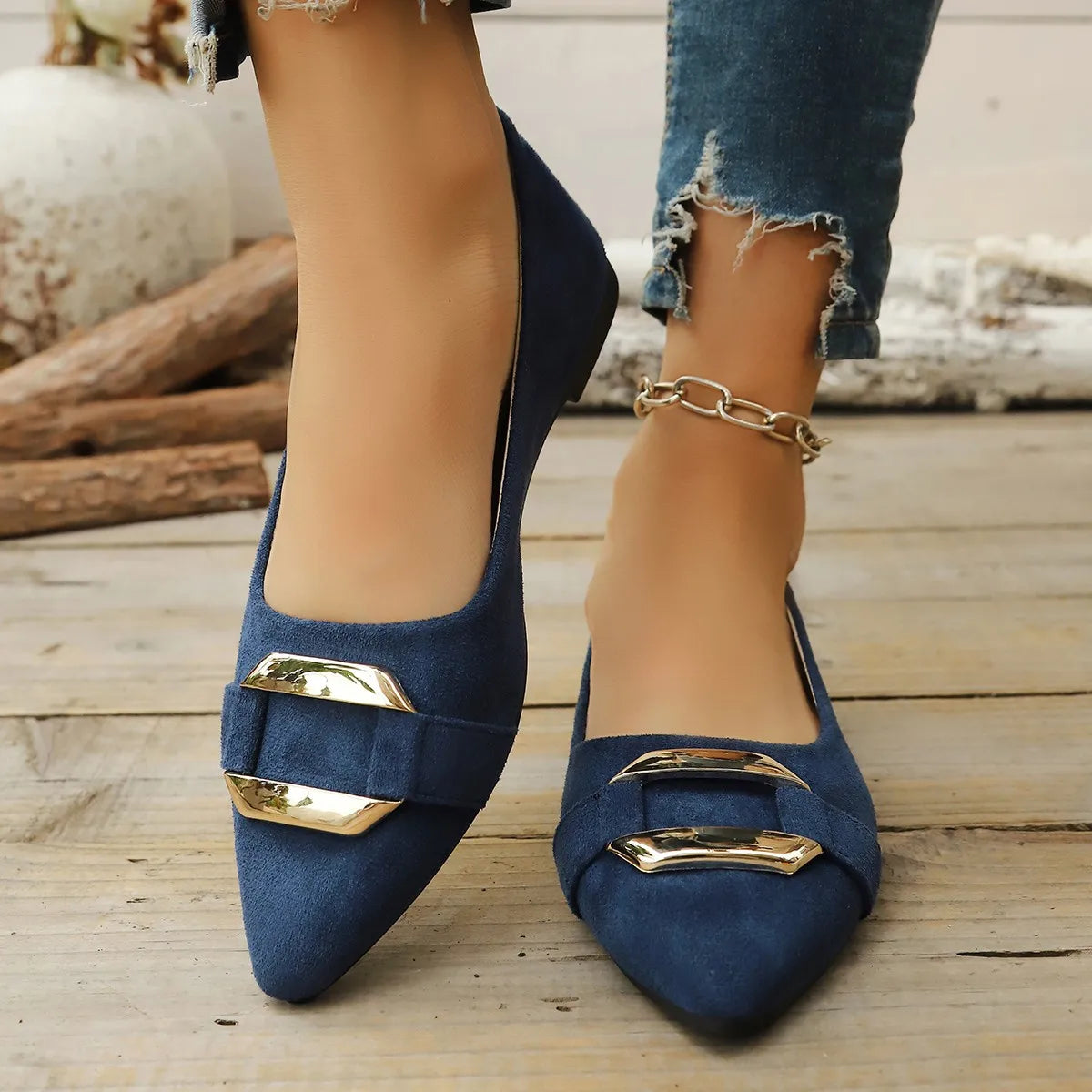 Manufacturer   Spring and Autumn Elegant Pointed Sexy Low Heel Casual Shoes Fashionable Best Selling New Comfortable Women's Single Shoes   Pumps