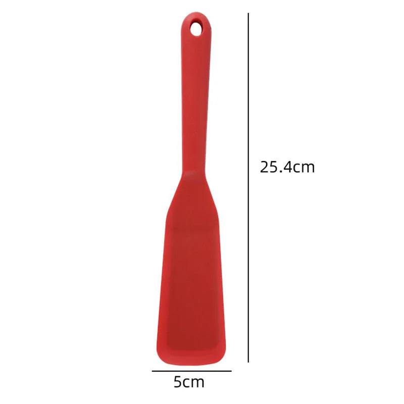 Manufacturer    Silicone Frying Shovel High Heat Resistant Kitchen Tools Non-Stick Pancake Fried Egg Transfer Shovel Cooking Leakage Spatula     Kitchen gadgets