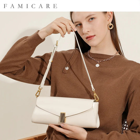 New Trendy Versatile Girls Crossbody Shoulder Bag Women's Commuting Armpit Bag Female Messenger Daily Handbag for Ladies