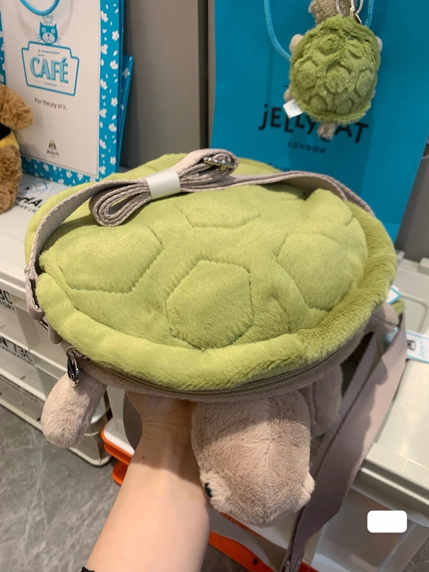 Jellycat Hot Sales Turtle  Soothing Plush Toy Crossbody  Cute Doll Children'SBAG  Fun Doll  Ornament Holiday Gift