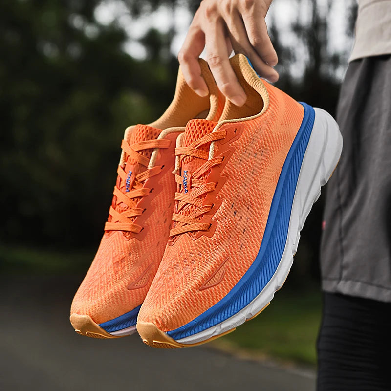 Manufacturer   Men's Running Shoes Luxury shoes Couple Outdoor Sneakers Cushioning Breathable Mesh Off-road Trainer Shoes Race Non-Slip Fashion    Sneakers