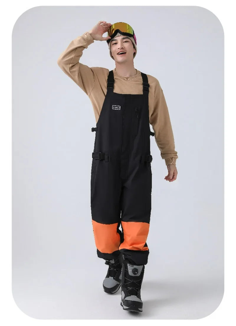 New Adult Man Women Skiing Pants Outdoor Single Double Board Ski Sports Winter Windproof  WaterProof Breathable Warm Pant