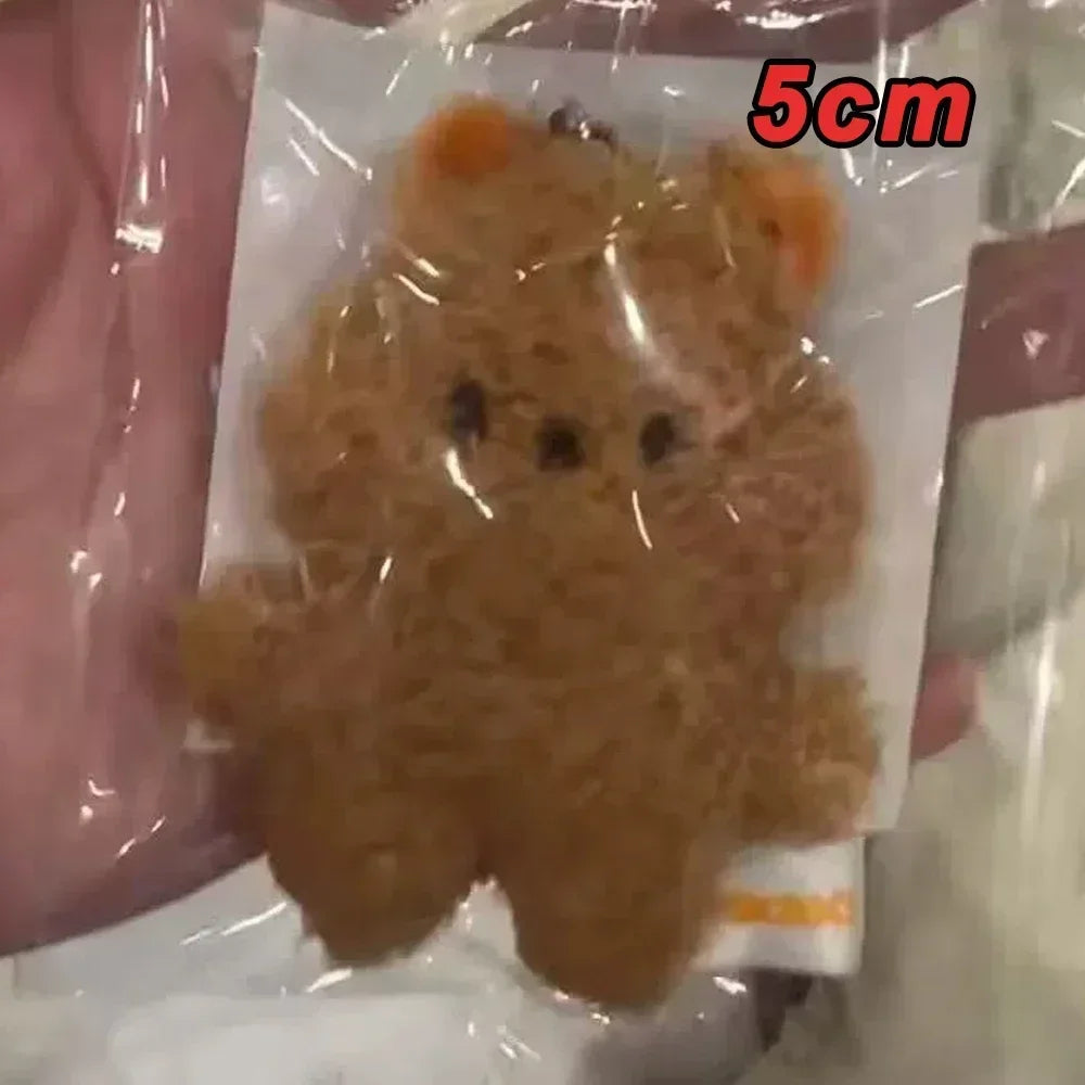 New KPOP Skzoo Plush Keychain Korean Ide Pendant Toy Keychain Fan Collection Giftsol Felix HyunJin Jisung Plush Cartoon