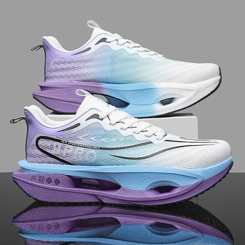 Manufacturer   New Men's Carbon Plate Sneakers Outdoor Soft Sole Mesh Sports Shoes Running Shoes Light Anti-Slip Casual Couple Tennis Shoes    Sneakers