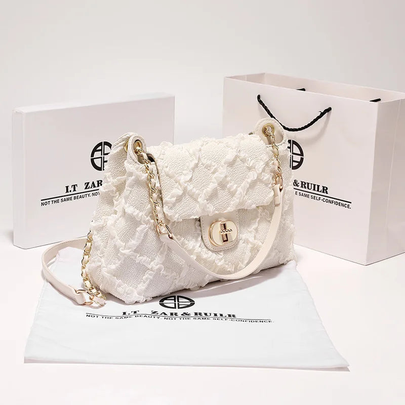 All-in-one bag women  new senior sense birthday gift chain crossbody bag fashion single shoulder underarm bag