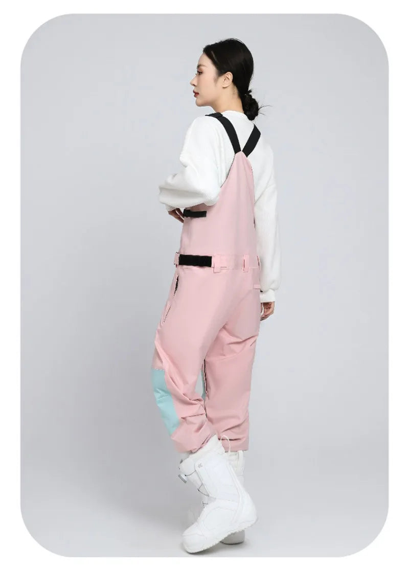 New Adult Man Women Skiing Pants Outdoor Single Double Board Ski Sports Winter Windproof  WaterProof Breathable Warm Pant