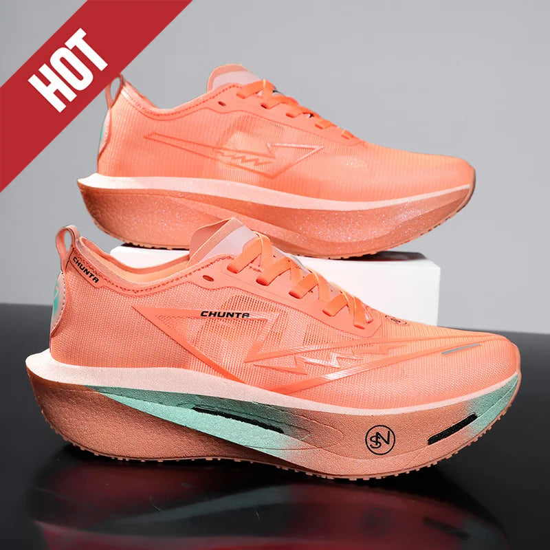 Manufacturer   NEW Running Shoes Carbon Board Marathon Men Sports Breathable Lightweight Women's Comfortable Athletic Nonskid Sneakers Casual    Sneakers