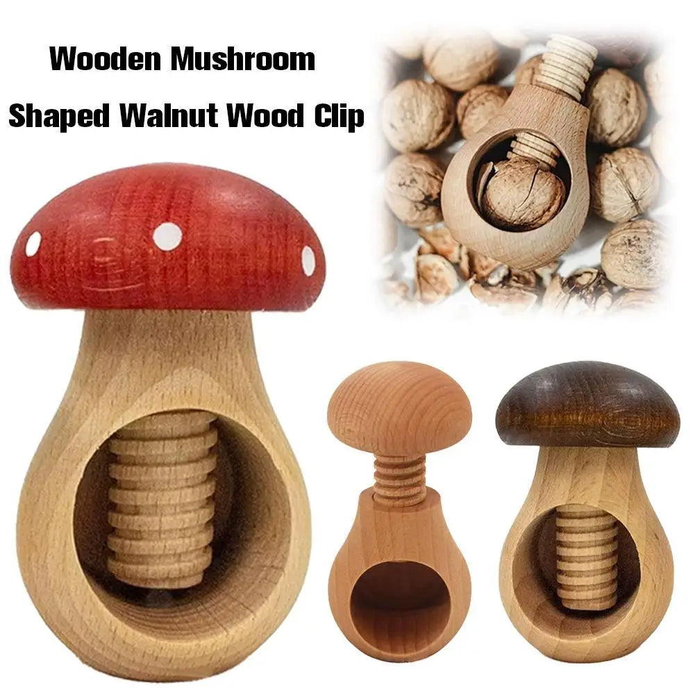 Manufacturer    Nutcracker Mushroom Shaped New   for Home Kitchen Walnut Hazel Nut Clip Cracker Pecan Hazelnut Crack Tools ﻿     Kitchen gadgets
