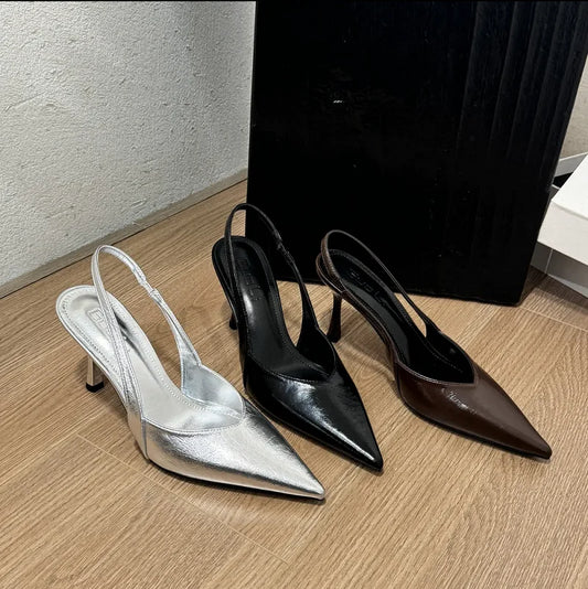 Manufacturer   New Fashion Slip-on Women's High Heels Solid Office and Career Sexy Pointed Toe Heeled Sandals Women High Heel Pumps   Pumps