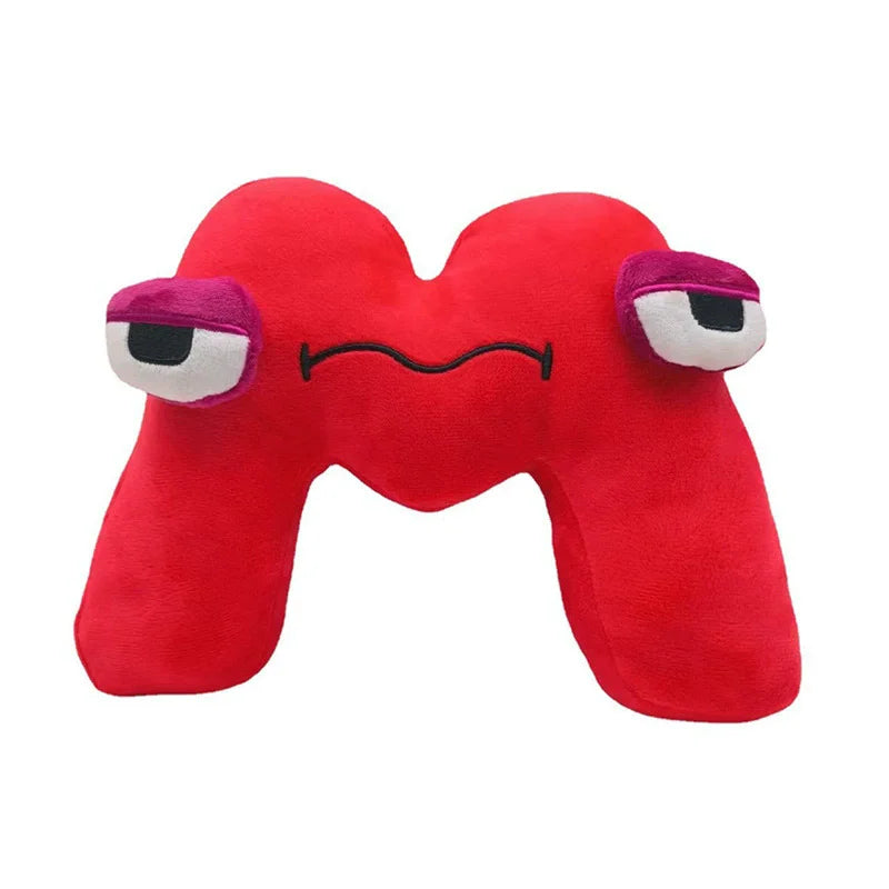 26pcs Alphabet Lore Plush English Letter Stuffed Animal Plushie Doll Toy Gift For Kids Children Educational Christmas Gifts