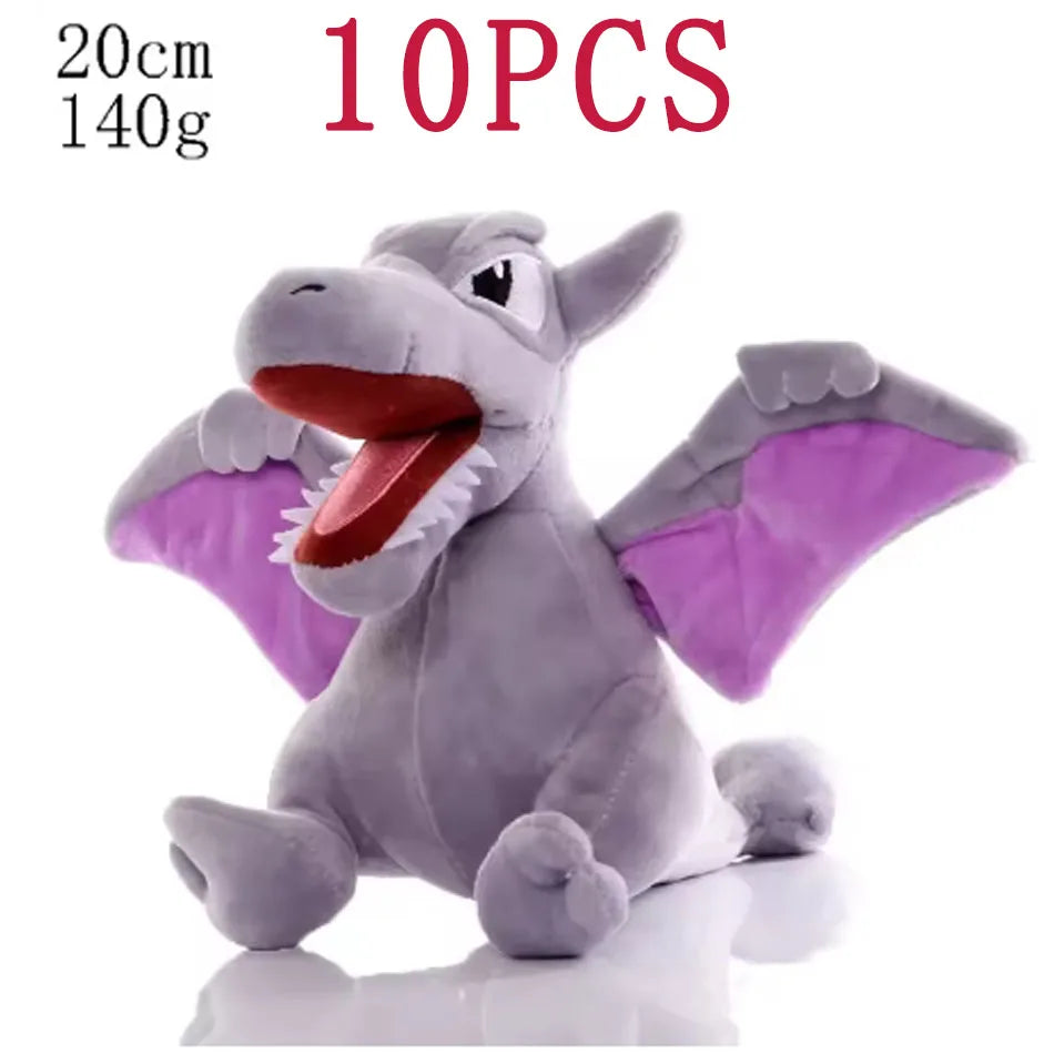 10PCS 20cm Pokemon Stuffed Plush Toy Kawaii Pikachu  Anime Doll Kids Birthday Kawaii Cute Soft Children Stuffed Plush