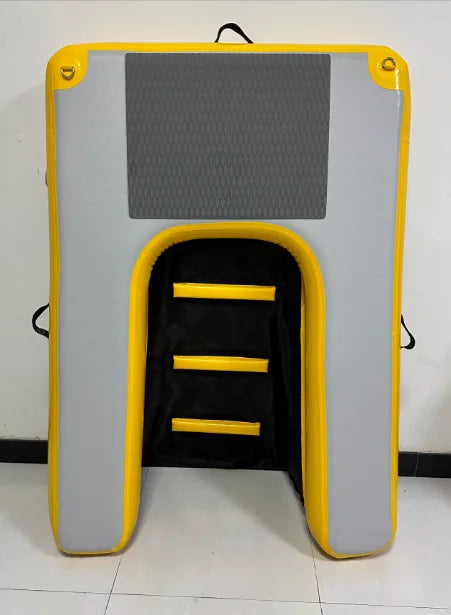 Inflatable Pup Plank Dog Float Floating Ramp Ladder For Pools Boats Docks Dog On Water Ladder Steps For Pets