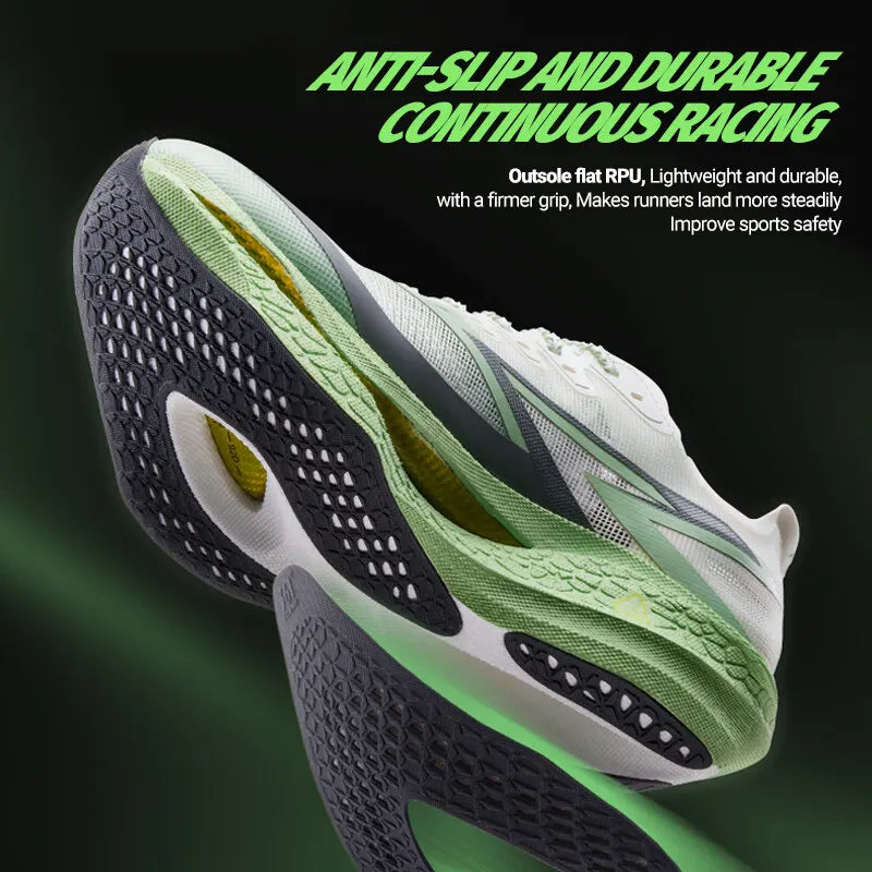 Manufacturer   361 Degrees Flame 4.5 Men's Running Shoes Carbon Plate Breathable Stable Rebound Grippy Durable Marathon Male Sneakers 672532221    Sneakers