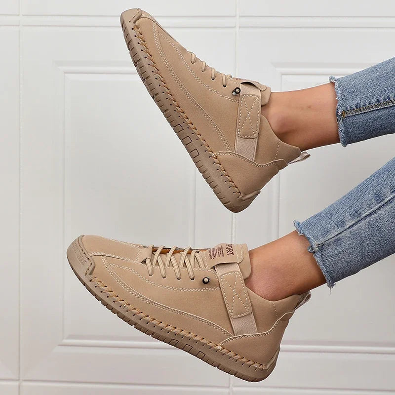 Manufacturer   Women's Boots Mid Top for Summer British Style Retro Anti Slip Workwear Shoes Fashionable Luxurious Design Couple's Loafers   boots