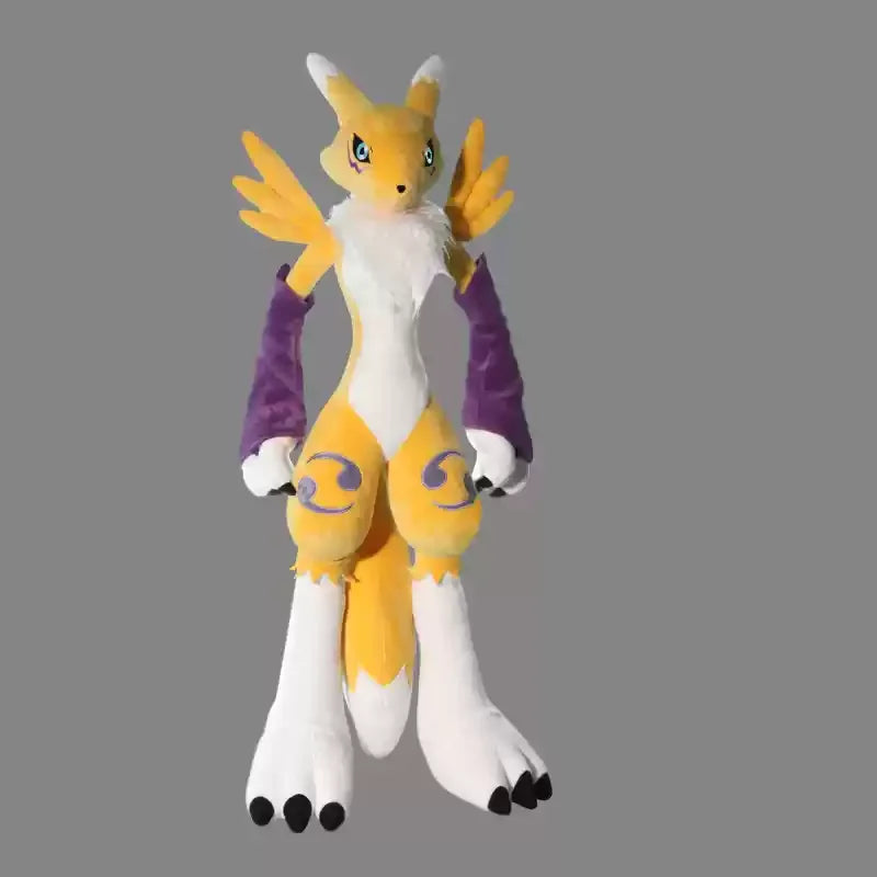 Giant 170cm Anime Digital PokéMon Baby Demon Fox Beast Sanaido Menace Fairy Ibuki Plush Dolls Fox Toys 80cm Ornaments Kids Gift