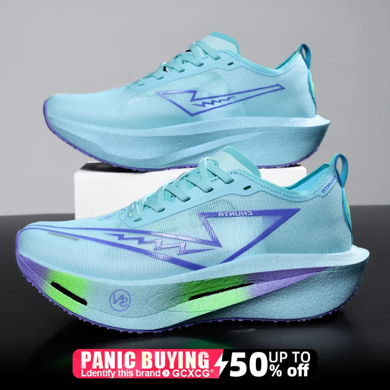 Manufacturer   Running Shoes Carbon Board Speciality Marathon Men Sports Breathable Lightweight Women's Comfortable Athletic Nonskid Sneakers    Sneakers