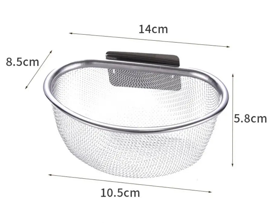 Manufacturer   1pc Stainless Steel Sink Storage Drain Basket Dishwashing Sink Leftover Food Residue Anti Clogging Filter Basket   kitchen gadgets