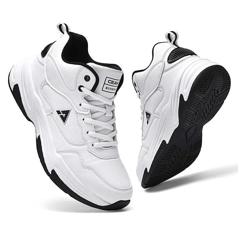 Manufacturer   Men's high quality plus size casual sneakers Four seasons soft sole outdoor breathable running shoes students light sports shoes    Sneakers