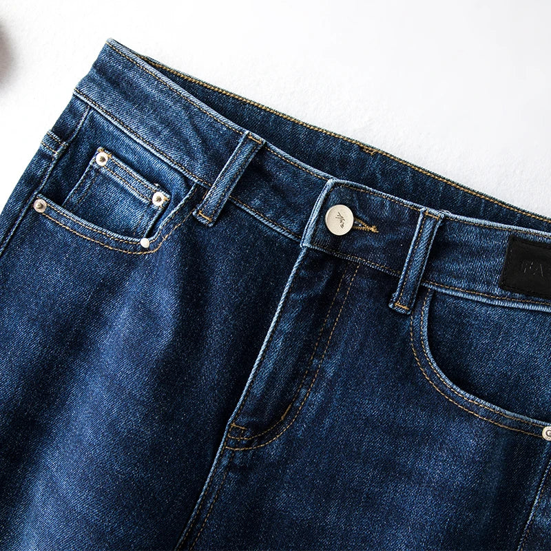 Women Wide Leg Jeans Plus Size Loose Denim Jeans for Summer 175 cms Tall Curve Lady Pant High Waist Washing Full Length Bottoms  pant
