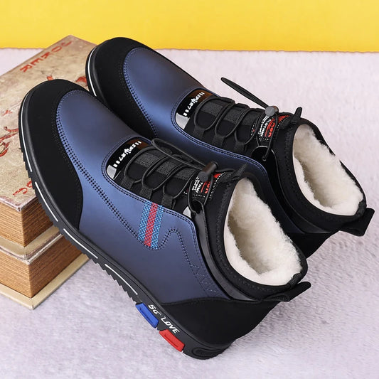 Manufacturer   New Lightweight Winter Flexible Mens Casual Shoes Stable and Balanced Support Sports Shoes Street Anti Slip Walking Shoes    Sneakers